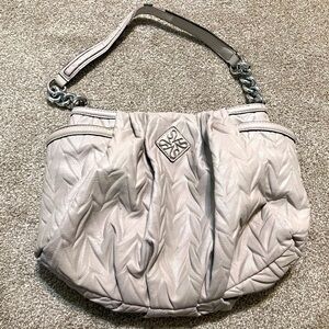 Simply Vera by Vera Wang Small Shoulder Bag With Half Chain Strap